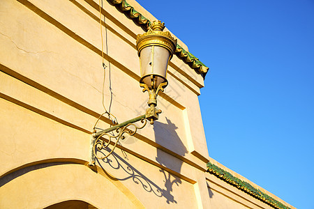 摩洛哥街灯图片