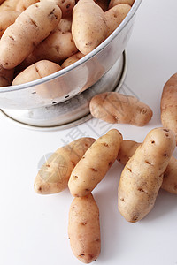 粉红马铃薯土豆午餐食物手指白色烹饪吃饭健康饮食时间蔬菜背景图片