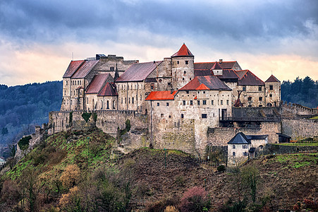 德国巴伐利亚Burghausen城堡图片
