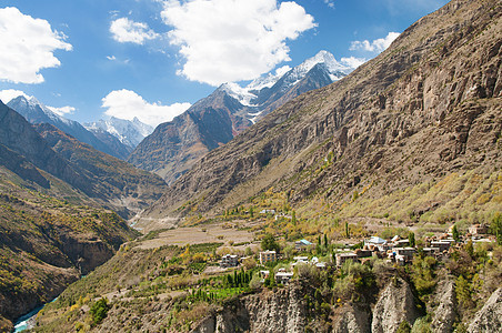 Manali-Leh高速公路的风光图片