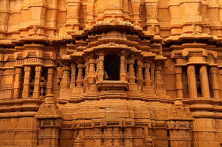 Jaisalmer堡内的细节图片