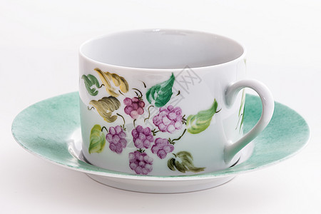 茶杯 装饰花纹背景图片