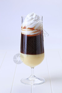 液化咖啡奶油咖啡玻璃牛奶饮料热饮图片