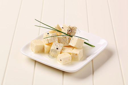 脱硫乳酪小吃胡椒奶制品立方体美食盘子食物库存乳酪图片