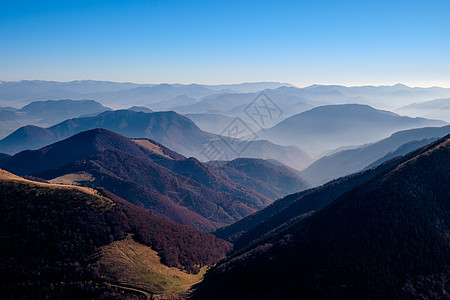 斯洛伐克美丽的秋山风景景观图(斯洛伐克)图片