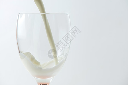 挤奶液体生活方式杯子牛奶健康饮食水杯乳制品白色泡沫饮料背景图片