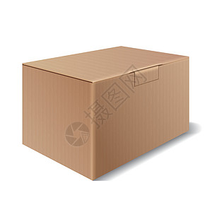储纳盒素材矢量纸板盒店铺商店运输邮政服务互联网纸箱插图搬家箱送货插画