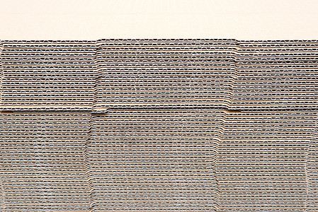 折叠纸板纹理棕色宏观床单包装纸盒材料边缘划痕瓦楞褐色图片