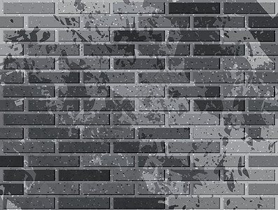灰砖墙房间建造水泥砖块灰色材料石头建筑砖墙建筑学图片