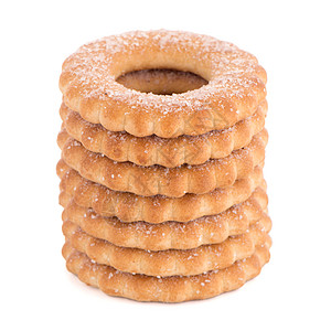环饼干饼干甜点肉桂香料小吃面包圆圈食物早餐美味图片