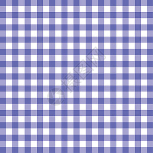 蓝金汉材料桌布白色编织插图餐厅桌子蓝色棉布正方形红色背景图片