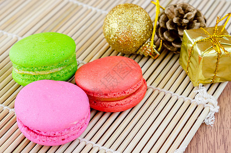 多彩的马卡龙文化甜点电子甜食饼干小吃蛋糕美食粉色图片