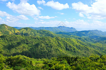 地层山脉景观 泰国Phetchabun植物森林天空环境旅行爬坡丛林风景旅游绿色植物图片