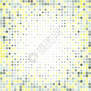 色彩多彩的半调背景 Halftone 点框架 吸引矢量说明气泡流动黑色圆形卡片白色灰色坡度商业艺术图片