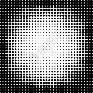 半调背景 Halftone 点框 引力矢量图解技术艺术黑色坡度气泡红色艺术品灰色框架圆圈图片