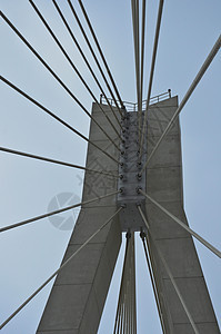 现代桥桥设计的接缝图片