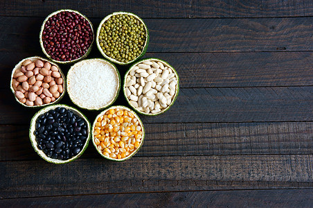 谷类 健康食品 纤维 蛋白质 谷物 抗氧化剂癌症收藏红豆化合物营养碳水农业玉米产品维生素图片