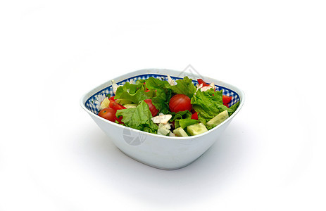 黄瓜 胡椒 西红柿 洋葱的蔬菜沙拉早餐饮食食物叶子营养盘子萝卜低脂肪美食小吃图片