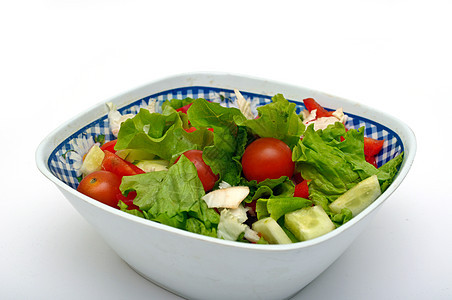 黄瓜 胡椒 西红柿 洋葱的蔬菜沙拉食物饮食餐厅营养小吃午餐萝卜低脂肪美食盘子图片