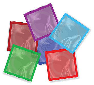 安全套彩色收集袖子男人包装润滑疾病怀孕滑轮方法性别收藏图片