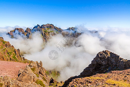 火山山脉地貌车站旅游假期高度雷达晴天石头全景牌匾太阳图片