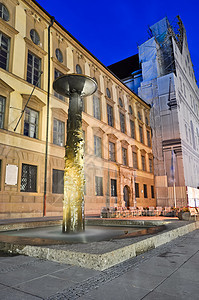 地标 munich 德意志艺术城市旅游旅行游客休息天空大教堂建筑狮子图片