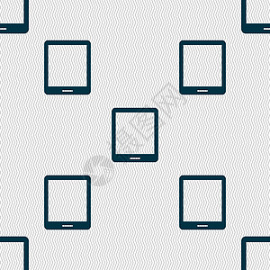 平板符号图标 智能手机按钮 无缝抽象背景和几何形状电话技术框架通讯器笔记本药片电子屏幕上网电脑背景图片