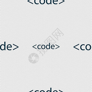 代码符号图标 编程语言符号 无缝抽象背景和几何形状等质量服务器网站互联网徽章海豹按钮数据插图网络图片