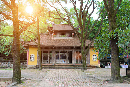 东面传统建筑风格的寺庙Hai D建筑学宗教花园建筑旅行天空地标历史城市宝塔图片