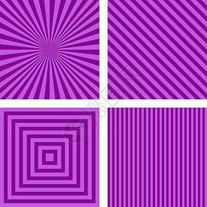 简易紫色条纹背景套件长方形对角线射线阳光壁纸盒子正方形平方矩形太阳光线背景图片