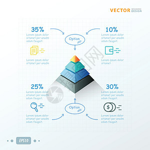 金字形内图设计 箭画设计信息统计创造力楼梯互联网推介会数据生长横幅桌子背景图片