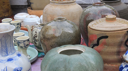 古代陶器花瓶手工文化陶瓷石器传统手工业水壶古董艺术家图片