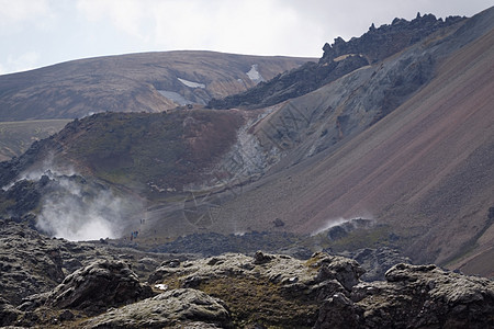 济州岛火山欧洲寒冷的高清图片