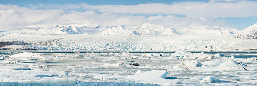 冰川冰岛反射旅行天空假期环境冰帽风景冰山蓝色旅游图片