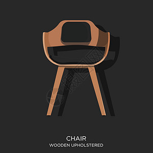 Wooden 装配不整板的椅子棕色风格桌子木头工艺长椅座位沙发房子花园图片