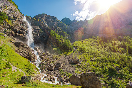 Adelboden瀑布风化图片