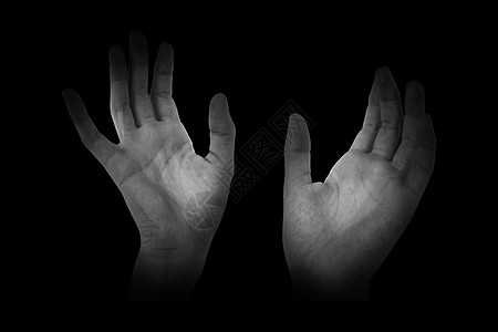 妇女双手露面的复合形象 女性手势手指高清图片