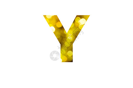 金色字母字母表渲染背景字体插图白色金属商业背景图片