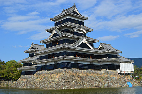 松本城堡旅游旅行历史池塘观光图片