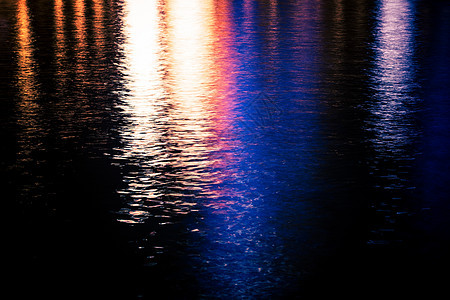 丰富多彩的水反射水平池塘反思图片