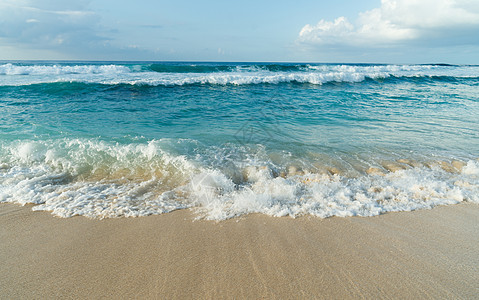 北岸Oahu夏威夷太平洋晴天季节假期旅游海景海岸冲浪蓝色场景日落图片