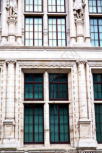 在英格兰的伦敦砖块和玻璃墙壁窗户地标旅游柱子建筑学住宅纪念碑城市棕褐色历史图片