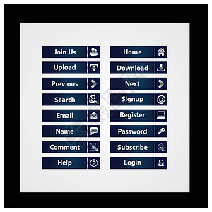 Web 设计按钮主题用户酒吧框架下载标签角落网页盒子团体导航图片