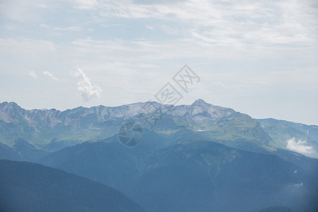 美丽的山地风景旅游旅行冰川植物岩石植被山脉石头全景生物圈图片