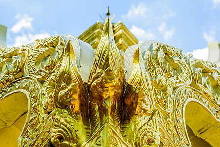 纳加斯国王雕像金子工艺宗教天空旅行雕刻建筑蓝色动物图片