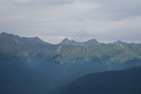 美丽的山地风景石头山脉植被冰川岩石植物群生物圈植物宽慰旅游图片