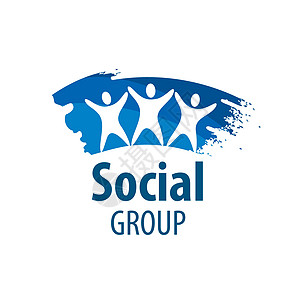 社会群体徽标社区合作插图帮助家庭合伙商业印迹公司标识图片