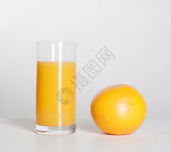 橙汁杯子橙子稻草宏观工作室玻璃饮料饮食甜点果汁液体图片