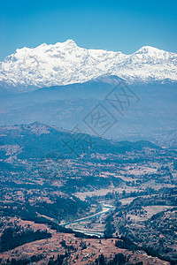 尼泊尔喜马拉雅山的观景情况图片