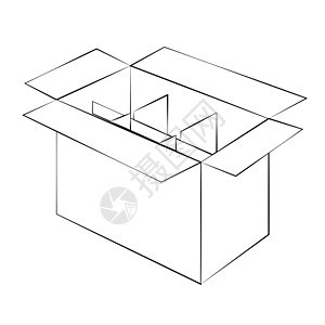 盒子艺术草图插图礼物白色绘画墨水铅笔涂鸦卡通片图片